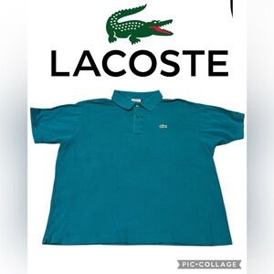 Lacoste Turquoise Polo Shirt